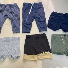 ショートパンツ デニム ベビー服　パンツ　80サイズ　H&M 西松屋