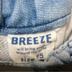 デニム ベビー服　breeze 西松屋　90 95サイズの画像