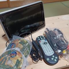 お話し中《中古品》DVD内蔵型ヘッドレストモニター