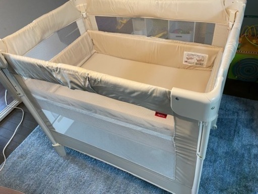 Aprica アップリカ　ベビーベッド COCONEL Air と京都西川のベビー布団6点セット