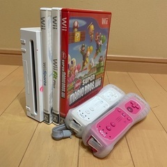 Wii一式 ソフト3本付き
