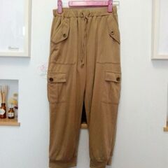 伸縮カーゴパンツ　の画像