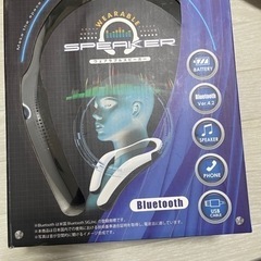 値下げ可能です1000円しますウェアラブルスピーカー Bluet...