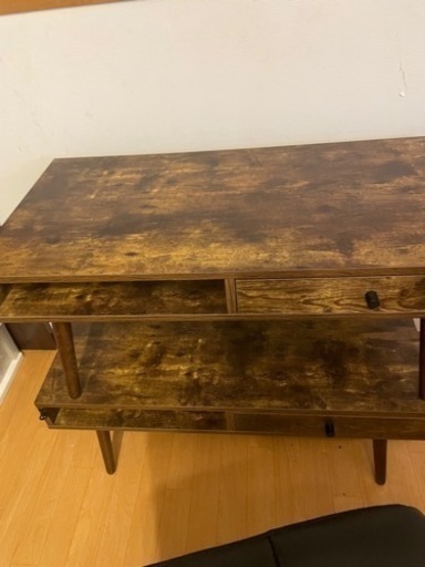 家具 オフィス用家具 机2個