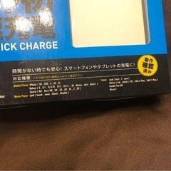 【キャンセルの為！！再募集！！！】充電器セット スマートクイックチャージャーの画像