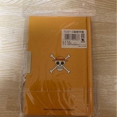 【新品・未使用】ワンピース　秘密手帳　鍵付きノート　②の画像