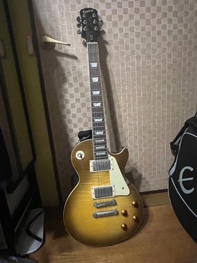 エピフォン　レスポール　スタンダード　エレキギター　専用ソフトケースつき