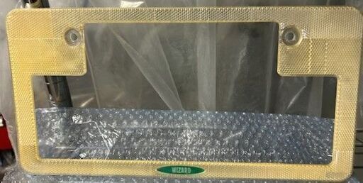 ウィザード　WIZARDナンバーフレーム　観賞用