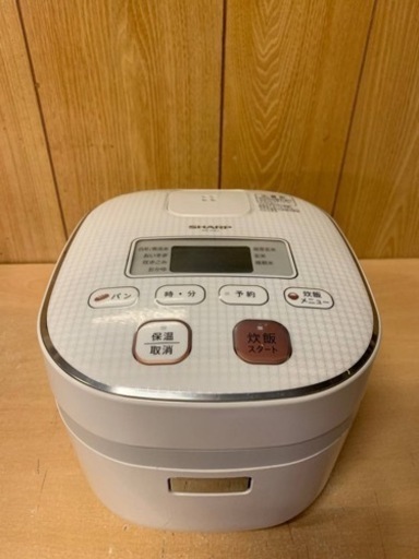 シャープ　ジャー炊飯器　KS-C5J-W