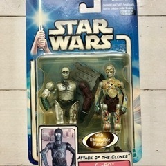 トミー製 スター・ウォーズ フィギュア3体セット　ヨーダ/チューバッカ/C3POの画像