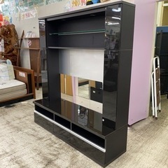 【愛品館 江戸川店 TVボード】SUNNY（高橋木工所）壁面収納TVボード ID:157-008988-007の画像