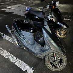 原付バイク ホンダスーパーディオ AF27  ボアアップ車両 50cc登録の画像