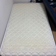 家具 マットレス セミダブルベッドの画像