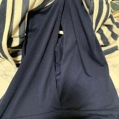 ⭐︎【OFF SET ON】ボーダー　授乳ワンピース　Mの画像