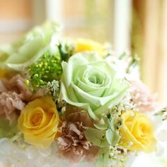 男性限定　ブリザードフラワーアレンジメントにチャレンジの画像