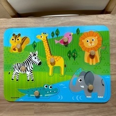 Woody World 木製どうぶつパズル