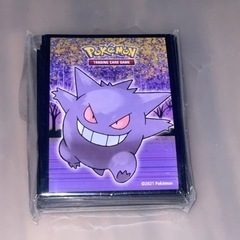 ｛新品未使用｝海外限定スリーブ ゲンガー　ポケモンカード　シール...