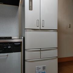 東芝 TOSHIBA GR-P41GXV-EW 冷蔵庫 ベジータGXVシリーズ片開き
