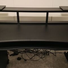 DTMデスク Canvas Desk (STR-335) Black 