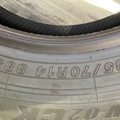 新品未使用‼️ヨコハマタイヤ　185/70R14　コンパクトカー　車のパーツ タイヤ、ホイールの画像