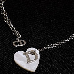 Diorディオール　ハート♡シェル♡ネックレスの画像