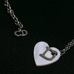 Diorディオール　ハート♡シェル♡ネックレスの画像