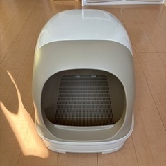 ニャンとも清潔トイレ猫用トイレ本体 ドームタイプ ライトベージュ