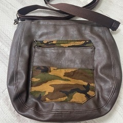 ハンドメイド 革 バッグの画像