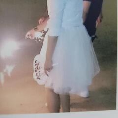 snidel  チュールワンピース 重ね着用の画像