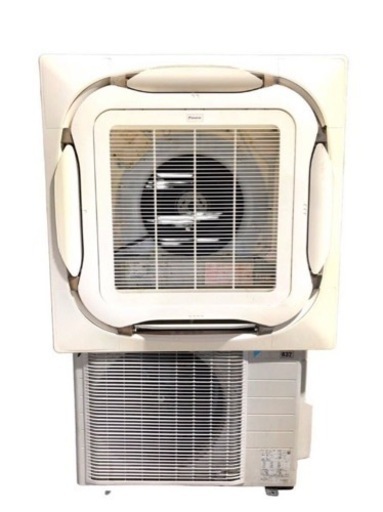 DAIKIN ダイキン FHCP80EJ パッケージエアコン 業務用エアコン 2018年製 RZRP80BCV 厨房 店舗 室内外ユニット 天井埋め込み 現状品