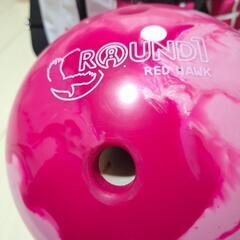 ボウリング　ボール　ケース付き　スポーツの画像