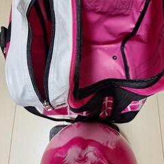 ボウリング　ボール　ケース付き　スポーツの画像