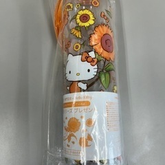 キティちゃん　フラワー柄ボトルの画像