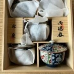 再値下げ↓　湯呑揃　5個セット（有田焼　紀窯）の画像
