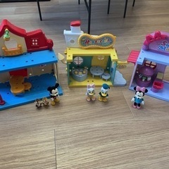 おもちゃ　ディズニー　DIYTOWNシリーズ