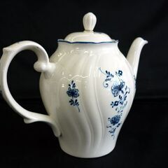 ☆Noritake CRAFTONE ティーポット 洋食器 ビンテージ ノリタケ クラフトーン 一部破損あり 硬質陶器 札幌 北20条店の画像