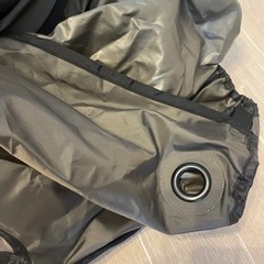 ノロッカ　新品同様！自転車レインカバー　前側　オリーブの画像