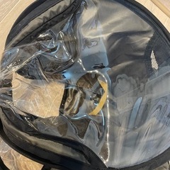 ノロッカ　新品同様！自転車レインカバー　前側　オリーブの画像