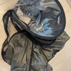 ノロッカ　新品同様！自転車レインカバー　前側　オリーブの画像