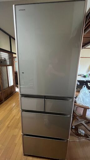 日立ノンフロン冷凍冷蔵庫 R-S5000GE(XN)型 501L 2016年製 動作品 早い者勝ち！急ぎですので早く引き取りに来てくれる方を優先します。