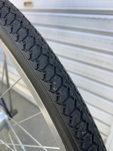 ☆前後タイヤ新品☆   26型　6S  LEDオートライトシティーサイクル　防犯登録料込価格︎‼︎
