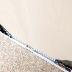 KAWAJUN ミラー 姿見 高さ124cm 鏡 ホワイトフレーム ☆ 札幌市北区屯田 の画像