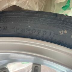 タイヤホイールセット　215/40R18　LEONIS SV　ADVAN FLEVAの画像
