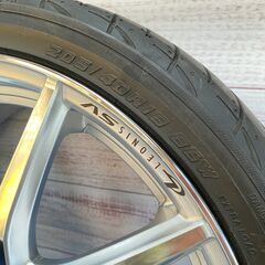 タイヤホイールセット　215/40R18　LEONIS SV　ADVAN FLEVAの画像