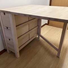 IKEA　折り畳みテーブル　USED　ゲートレックテーブル 廃盤カラー】IKEA イケア NORDEN ノールデン ゲートレック
