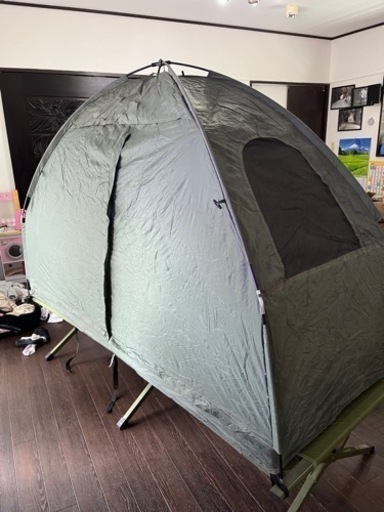 キャンプコットテント