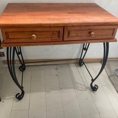 アンティーク　猫脚　机