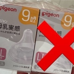 【新品】LLサイズ2個入り1箱Pigeon母乳実感