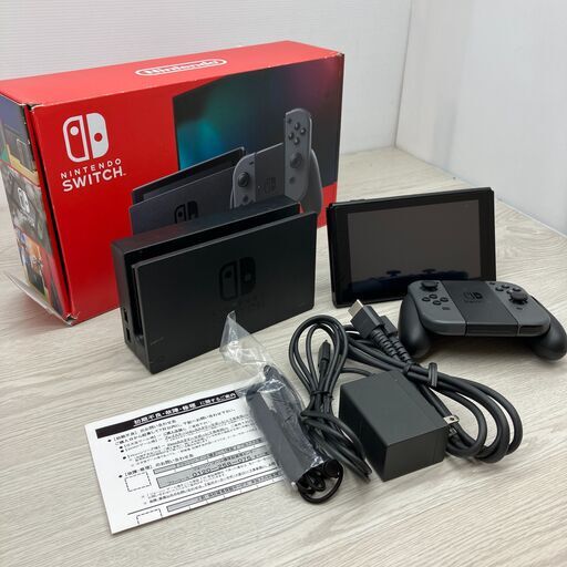 動作確認済み】任天堂 スイッチ INTENDO SWITCH ブラック(B6-128)