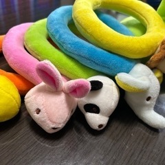 ソフト輪投げ　カラフルボール　カラーボール　おもちゃ おもちゃ ぬいぐるみの画像
